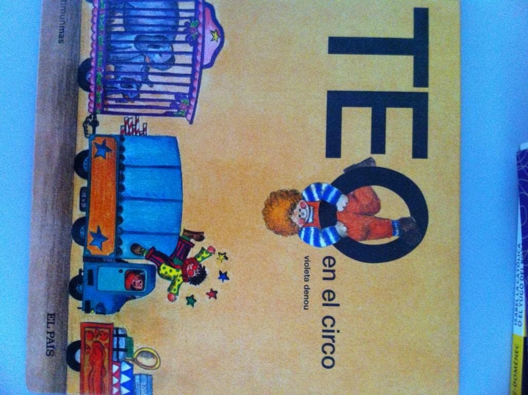 Portada de Teo en el circo