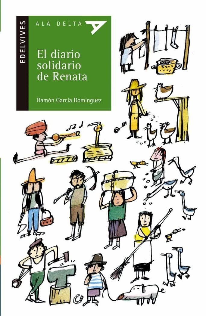 Portada de El diario solidario de Renata: 59 (Ala Delta - Serie verde)