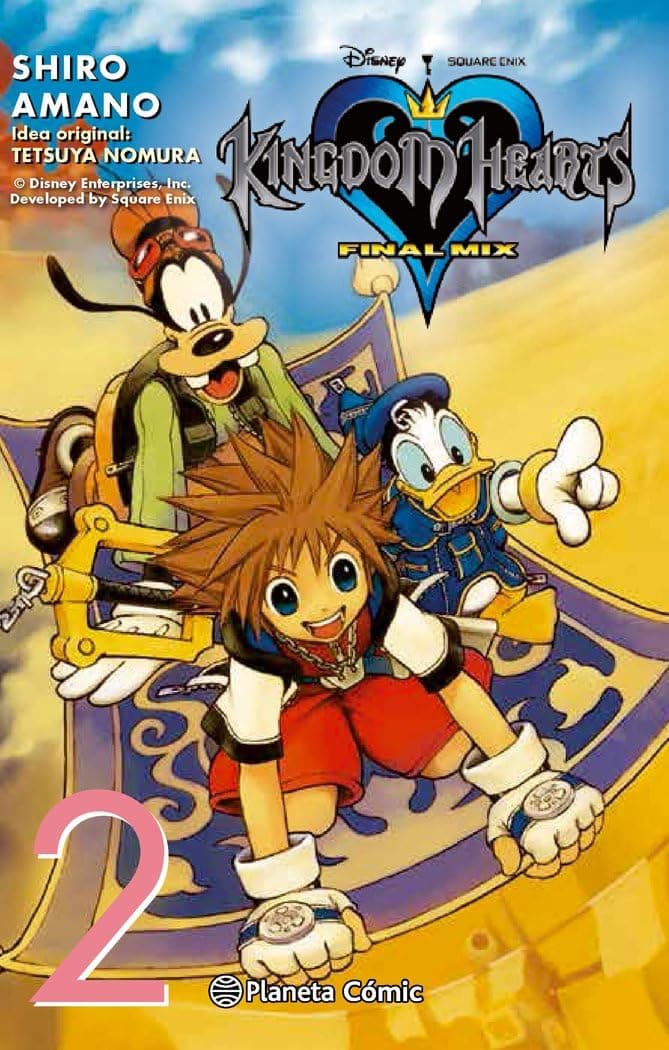 Portada de Kingdom Hearts Final mix nº 02/03: 2 (Manga Shonen)