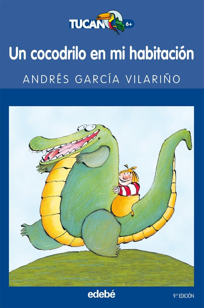 Portada de UN COCODRILO EN MI HABITACIÓN: 8 (TUCÁN AZUL)
