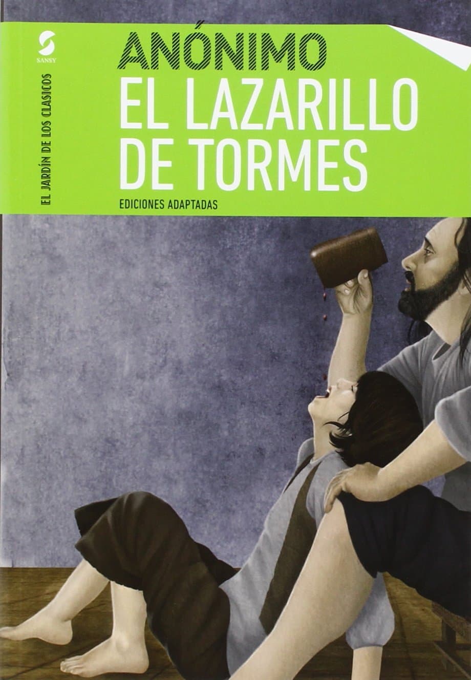 Portada de LAZARILLO DE TORMES (ADAPTACIONES) (JARDIN CLASICOS) (SIN COLECCION)