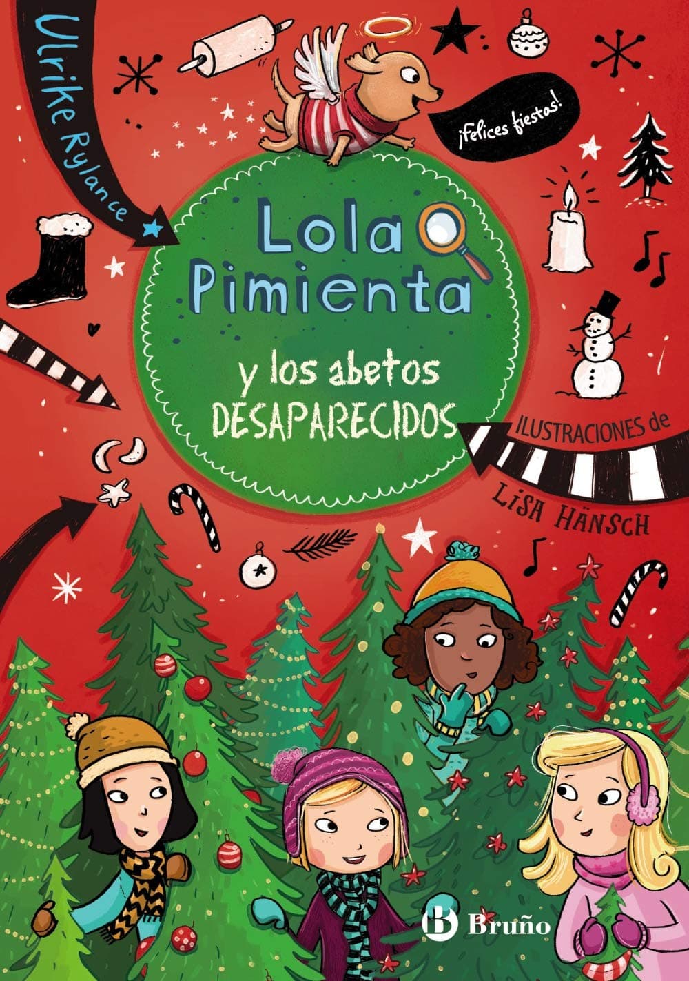 Portada de Lola Pimienta, 4. Lola Pimienta y los abetos desaparecidos (Castellano - A PARTIR DE 8 AÑOS - PERSONAJES - Lola Pimienta)