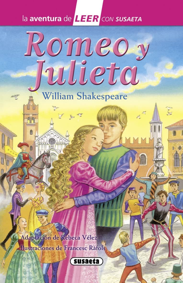 Portada de Romeo y Julieta (La aventura de LEER con Susaeta - nivel 3)