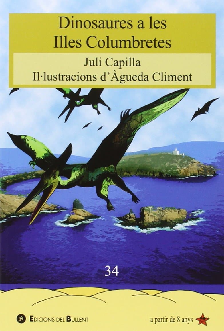 Portada de Dinosaures A Les Illes Columbretes: 34 (Estrella de mar)