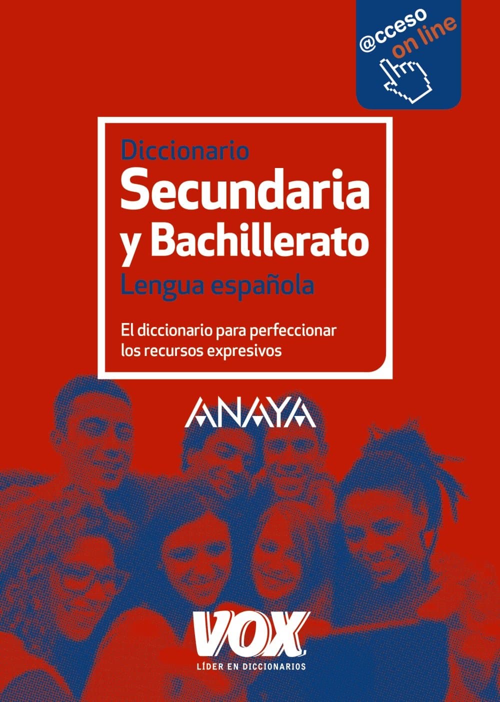 Portada de Diccionario de Secundaria y Bachillerato (Vox - Lengua Española - Diccionarios Escolares) - 9788499742243