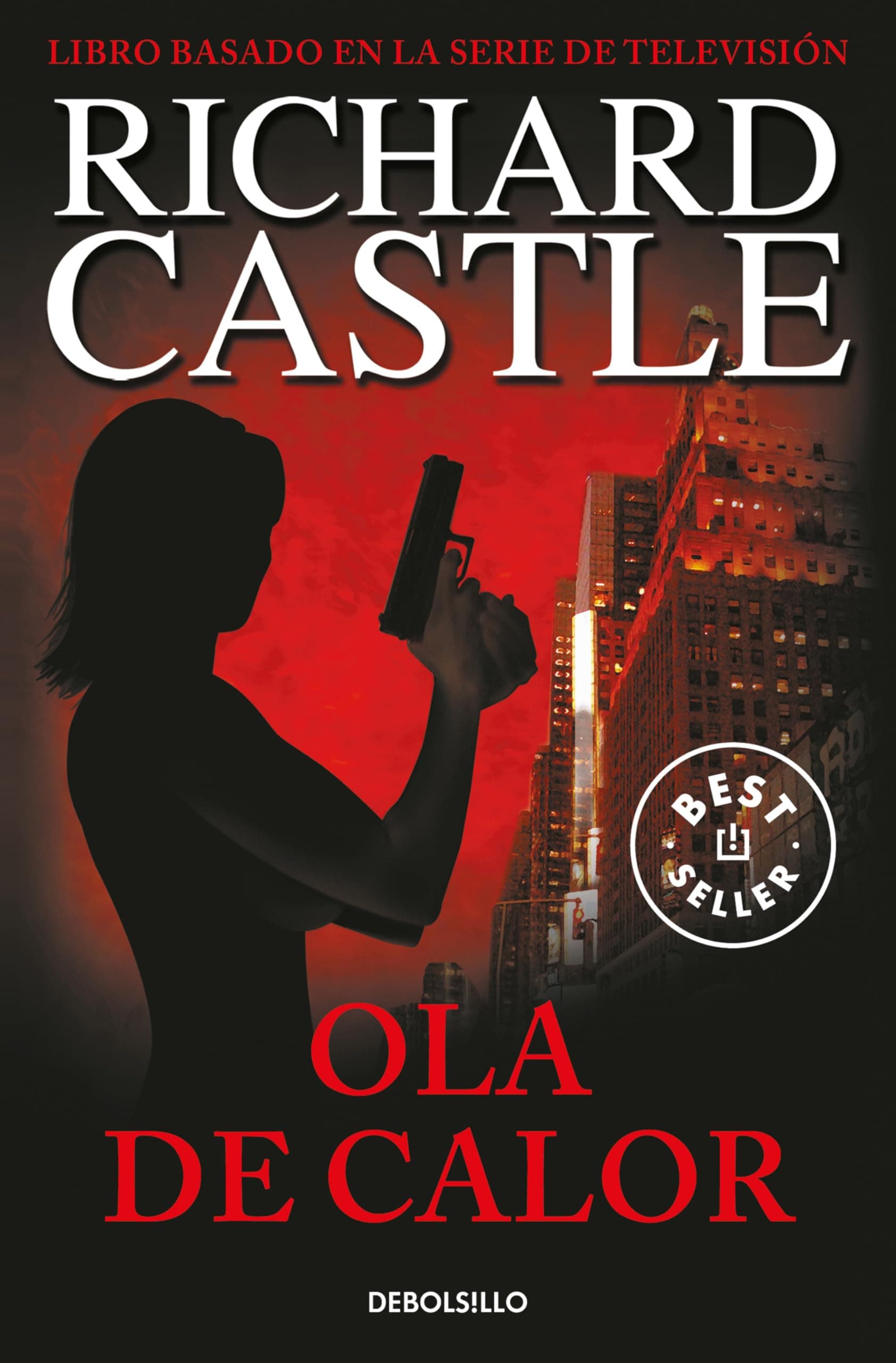 Portada de Ola de calor (Serie Castle 1) (Best Seller)