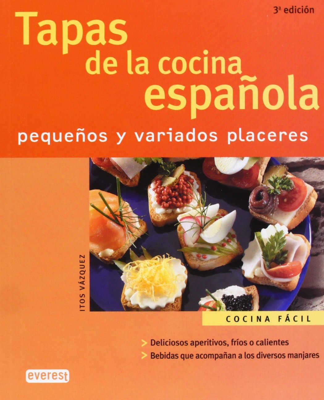 Portada de Tapas de la cocina española (Cocina fácil)