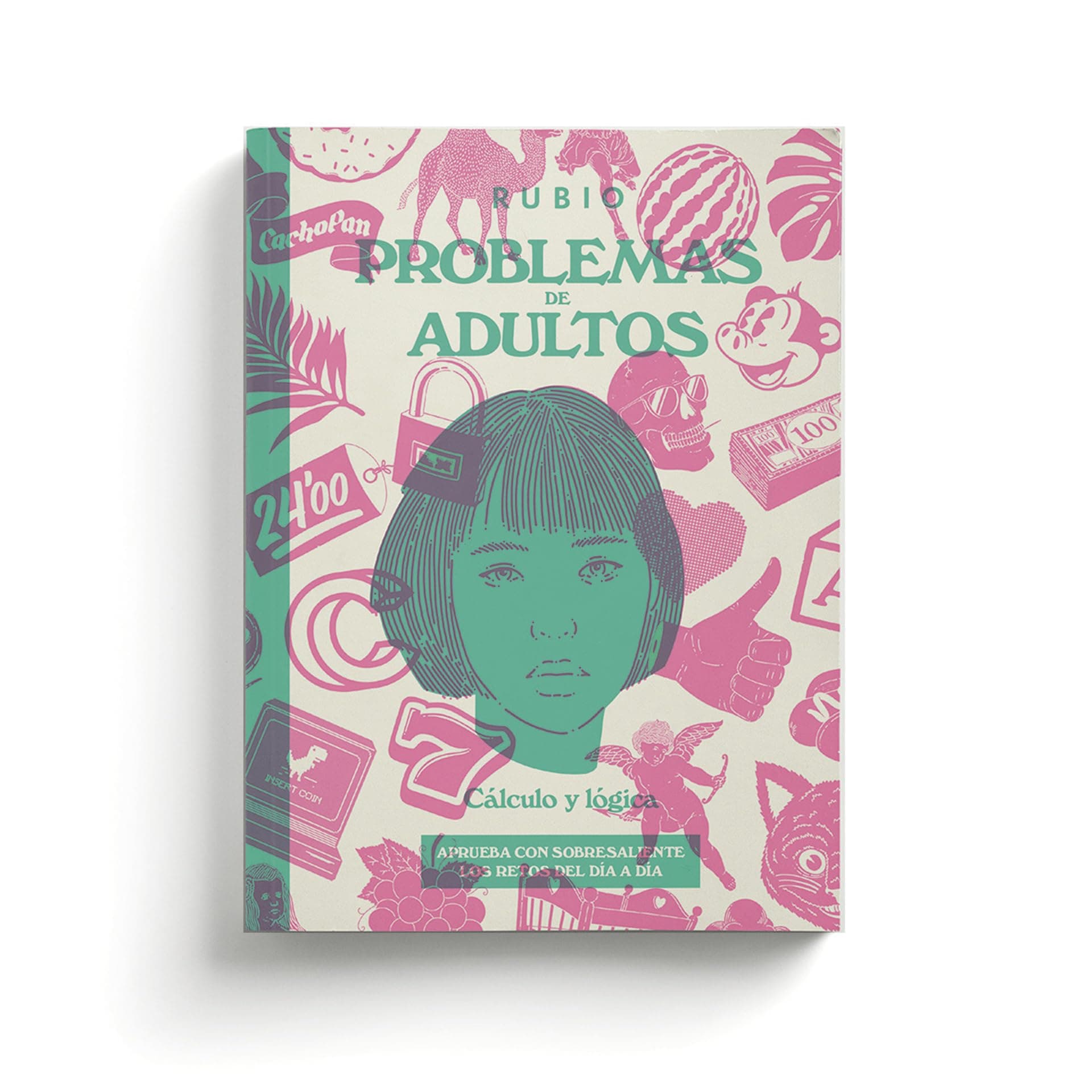 Portada de Problemas de adultos. Cálculo y lógica | RUBIO | Pasatiempos de Adultos: 1
