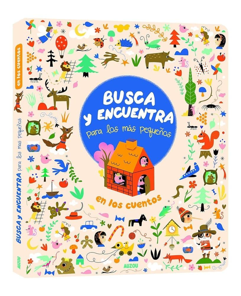 Portada de En los cuentos. Busca y encuentra para los más pequeños