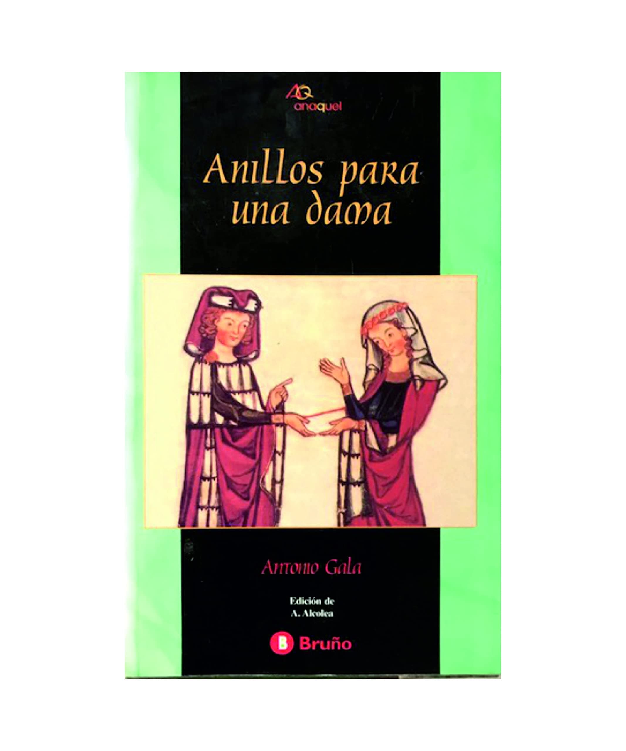 Portada de Anillos para una dama (Castellano - Bruño - Anaquel)
