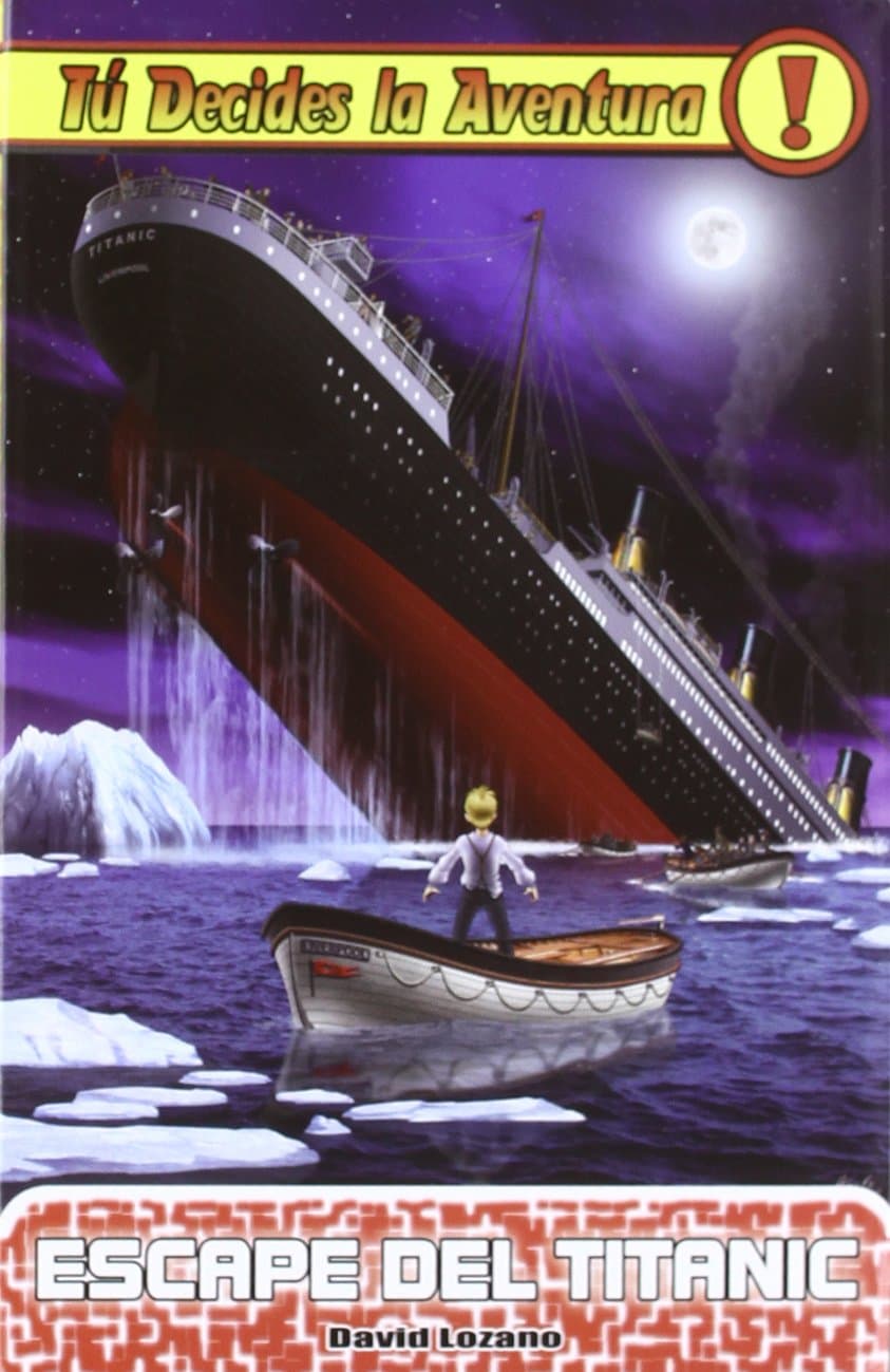 Portada de Escape del Titanic: Tú decides la aventura 17