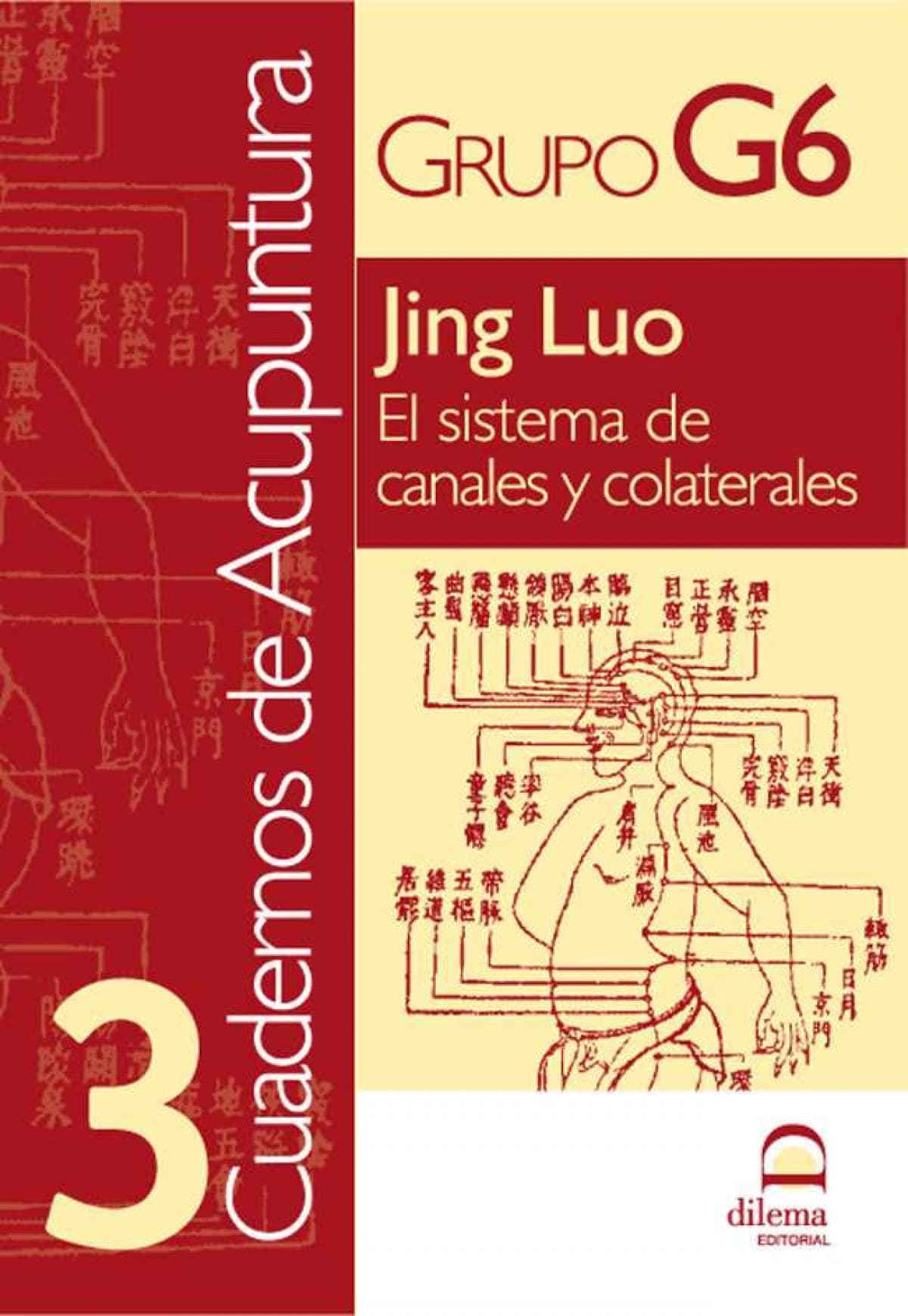 Portada de CUADERNOS DE ACUPUNTURA. TOMO 3: Jing Luo. El sistema de canales y colaterales