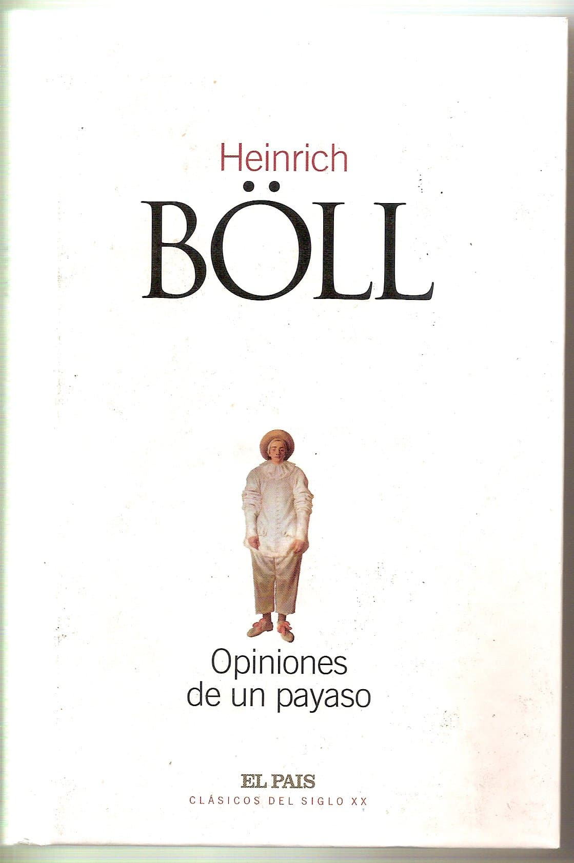 Portada de Opiniones de un Payaso