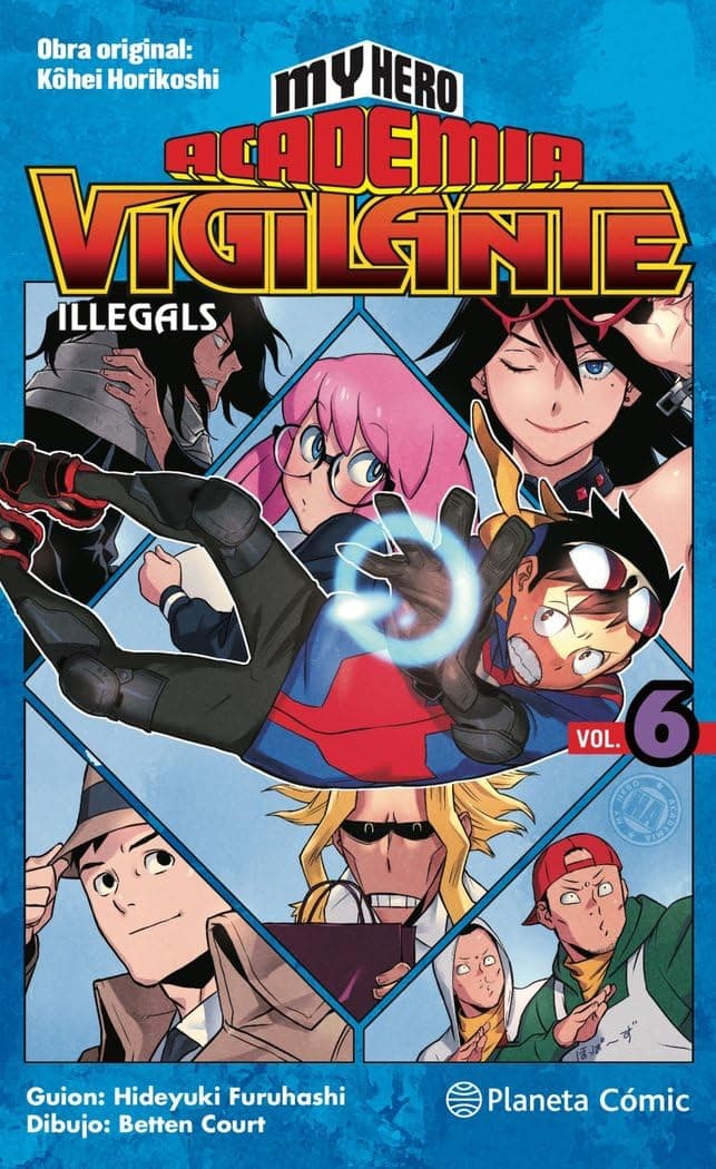 Portada de My Hero Academia Vigilante Illegals nº 06/15: 6 (Manga Shonen)