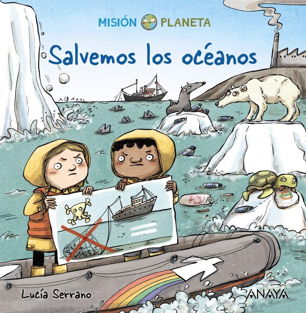 Portada de Salvemos los océanos: Misión Planeta (OCIO Y CONOCIMIENTOS - Misión Planeta)