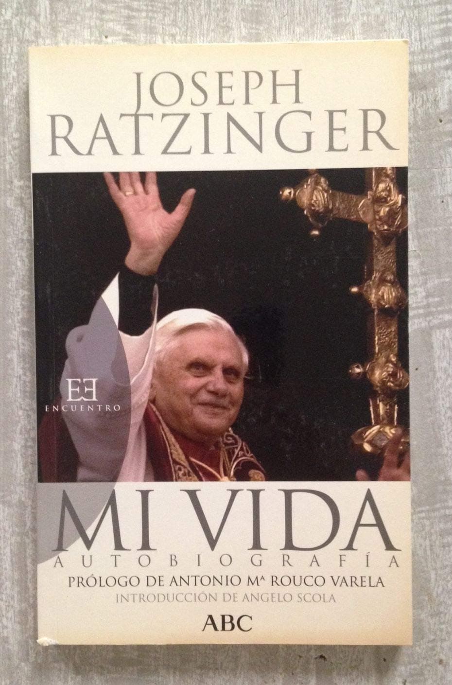 Portada de Benedicto XVI, mi vida