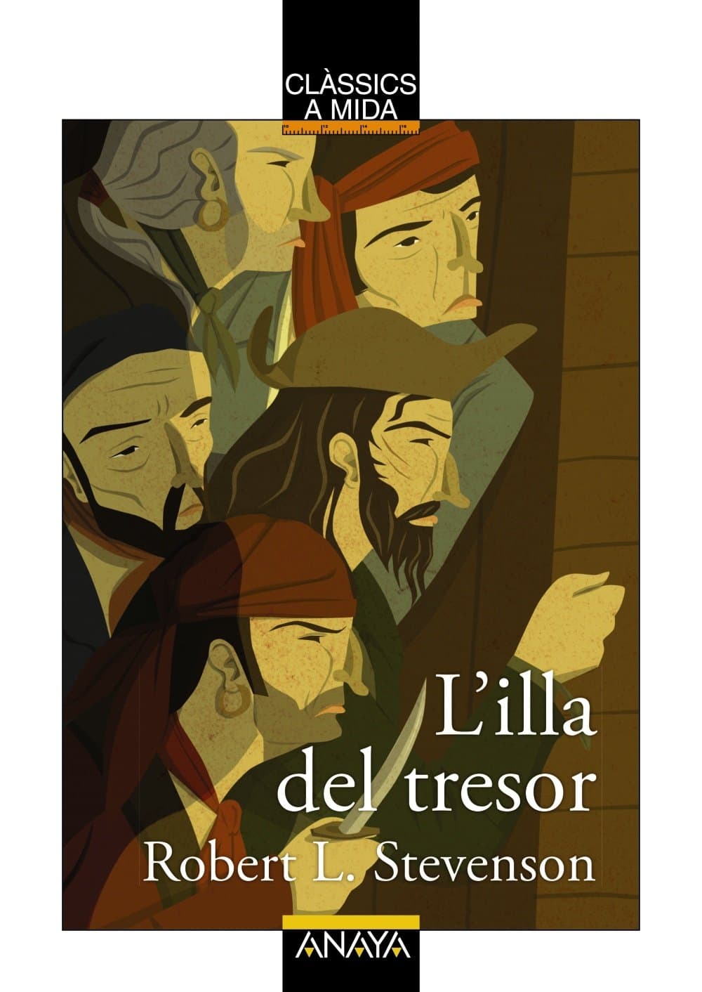 Portada de L'illa del tresor (CLÁSICOS - Clásicos a Medida (C. Valenciana))