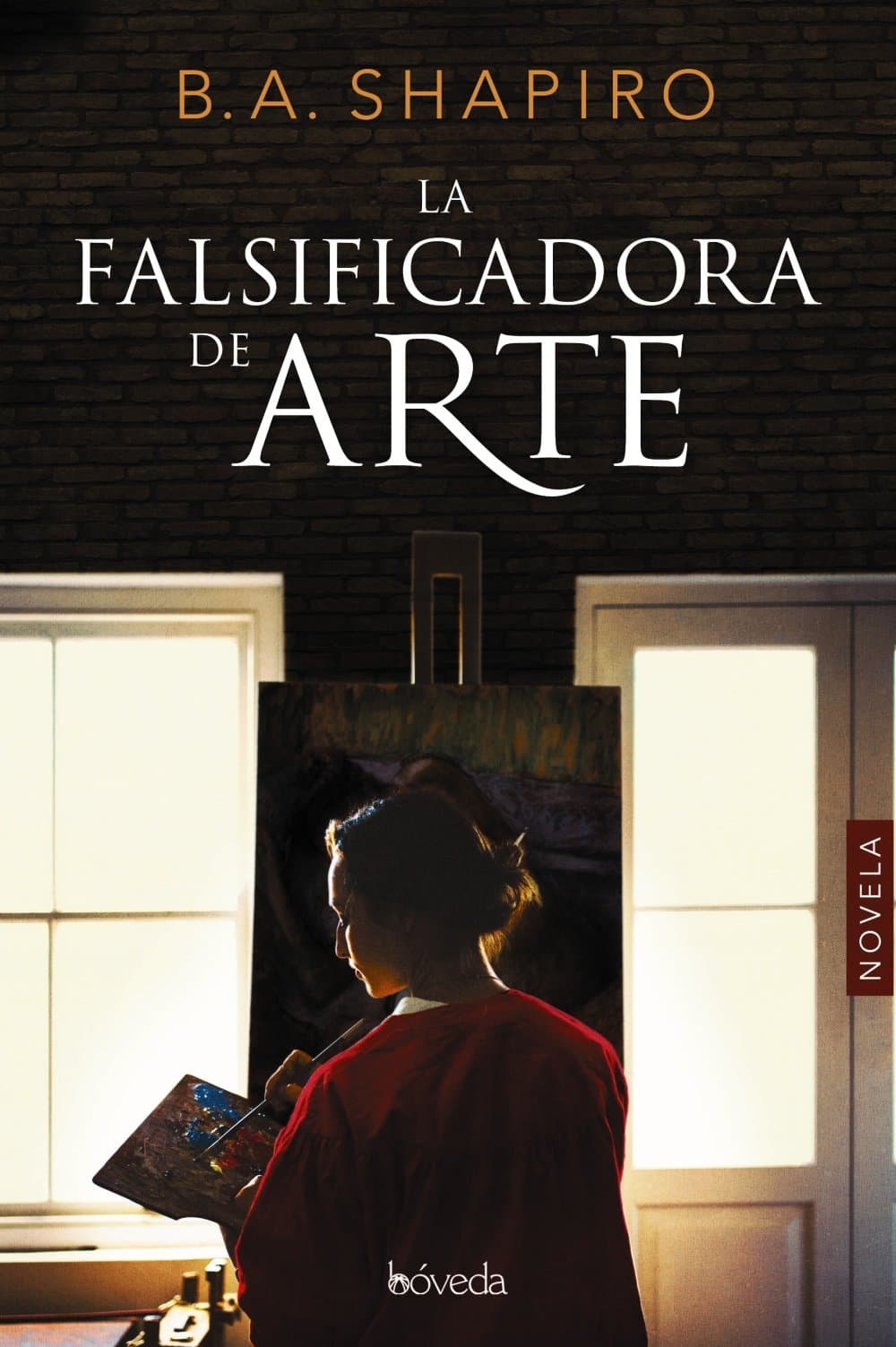 Portada de La falsificadora de arte (Fondo General - Narrativa)