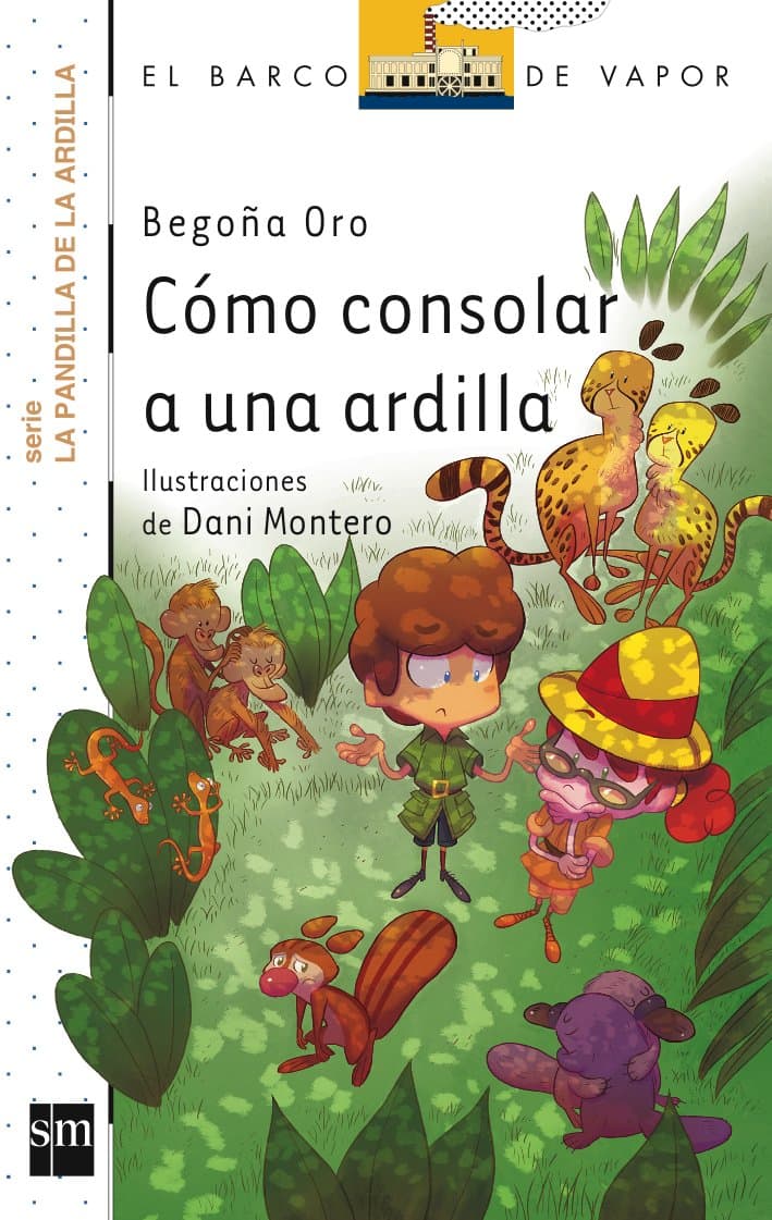 Portada de Cómo consolar a una ardilla (El Barco de Vapor Blanca)