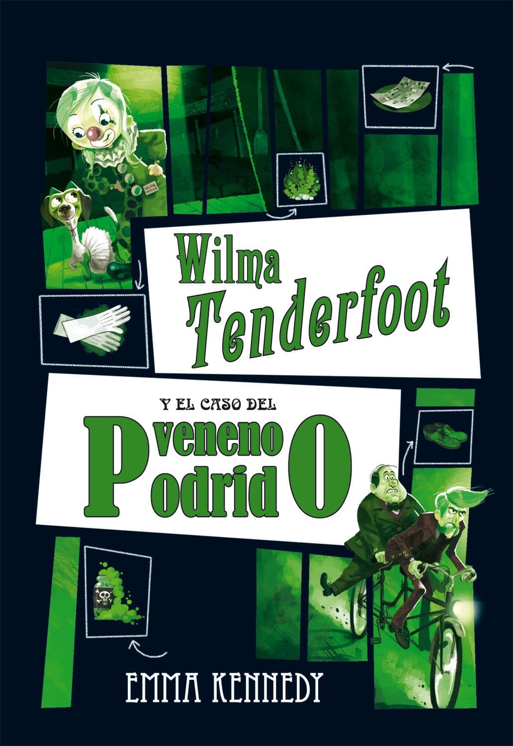 Portada de Wilma Tenderfoot y el caso del veneno podrido
