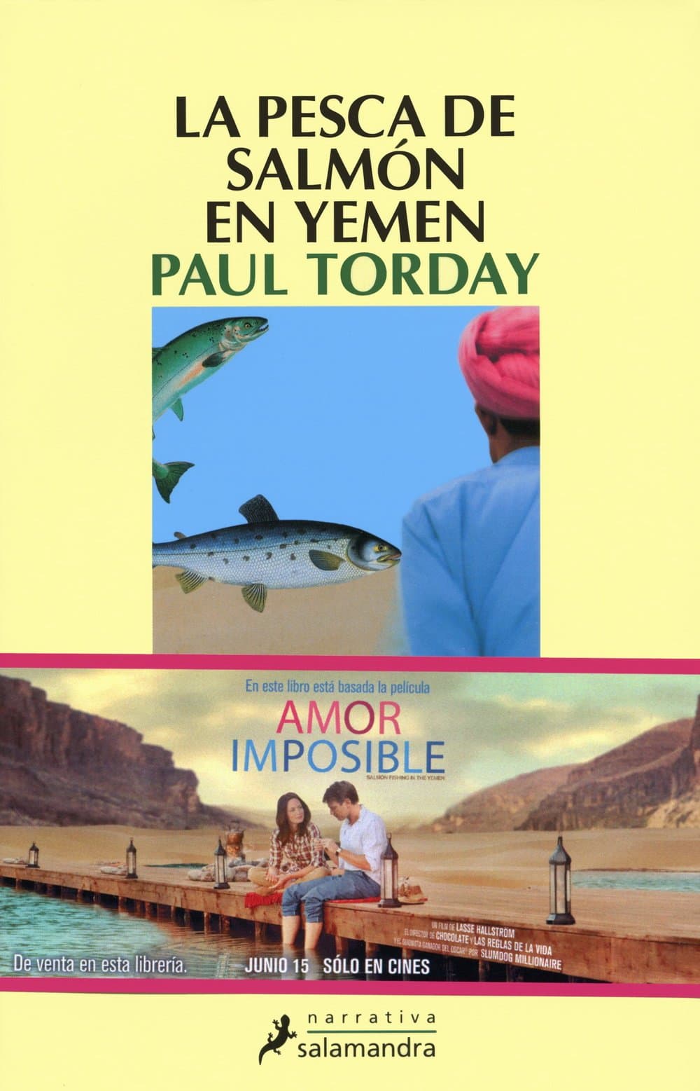 Portada de La pesca de salmón en Yemen (Narrativa)