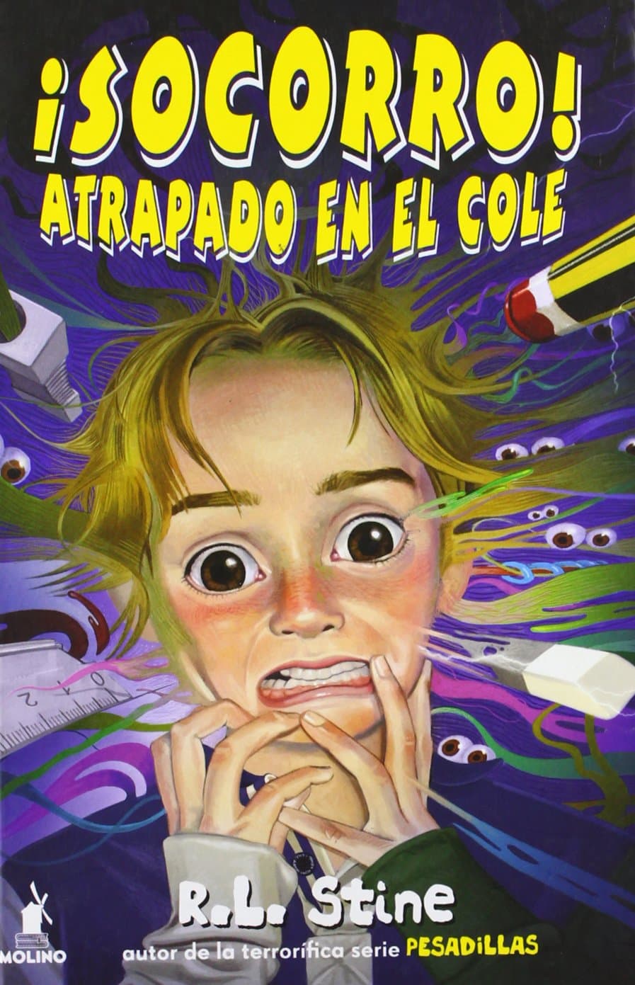 Portada de ¡SOCORRO! ATRAPADO EN EL COLE (Ficción juvenil)
