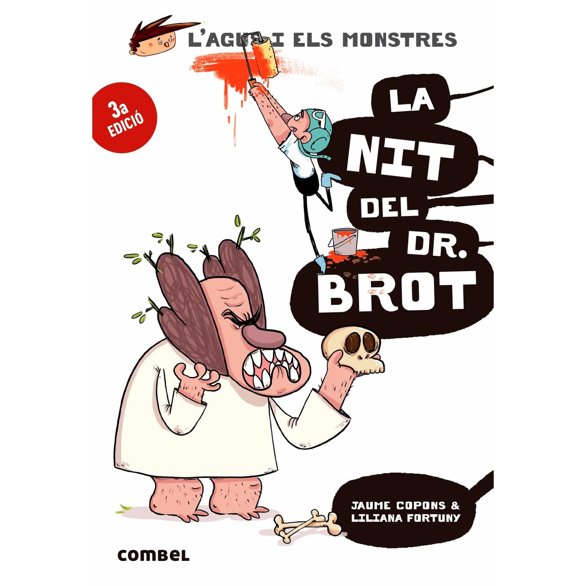 Portada de La nit del Dr. Brot: 10 (L'Agus i els monstres)