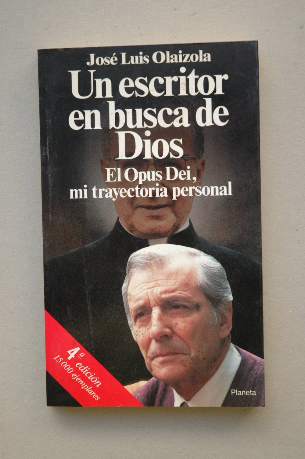 Portada de Un escritor en busca de dios. el opus dei, mi trayectoria personal