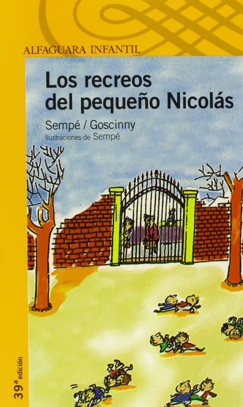 Portada de LOS RECREOS DEL PEQUEÑO NICOLAS