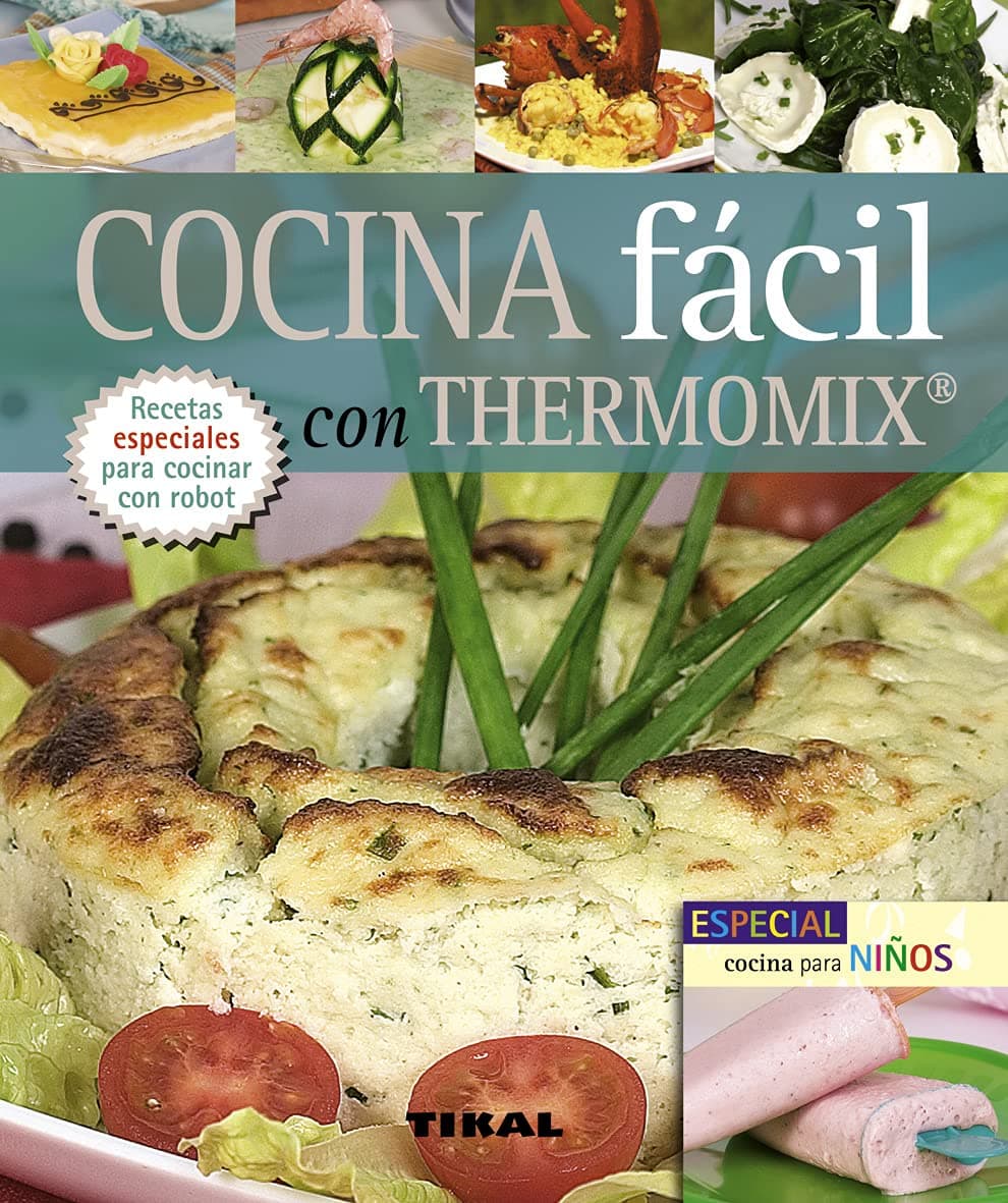 Portada de Cocina Facil Con Thermomix (Pequeños Tesoros)