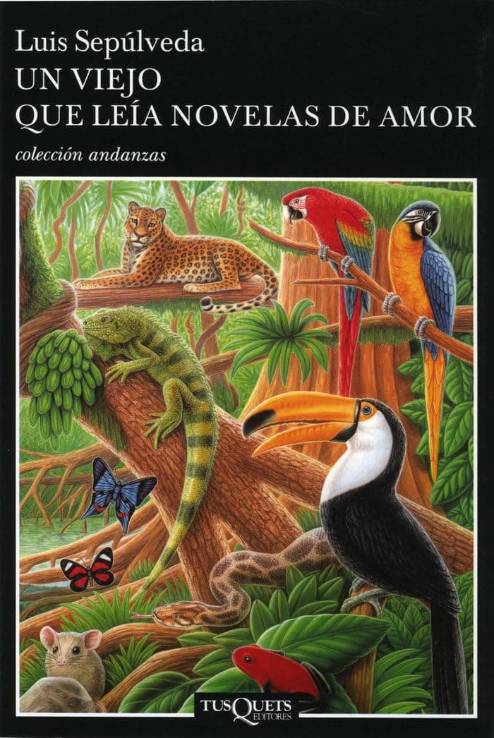 Portada de Un viejo que leía novelas de amor: 180 (Andanzas)