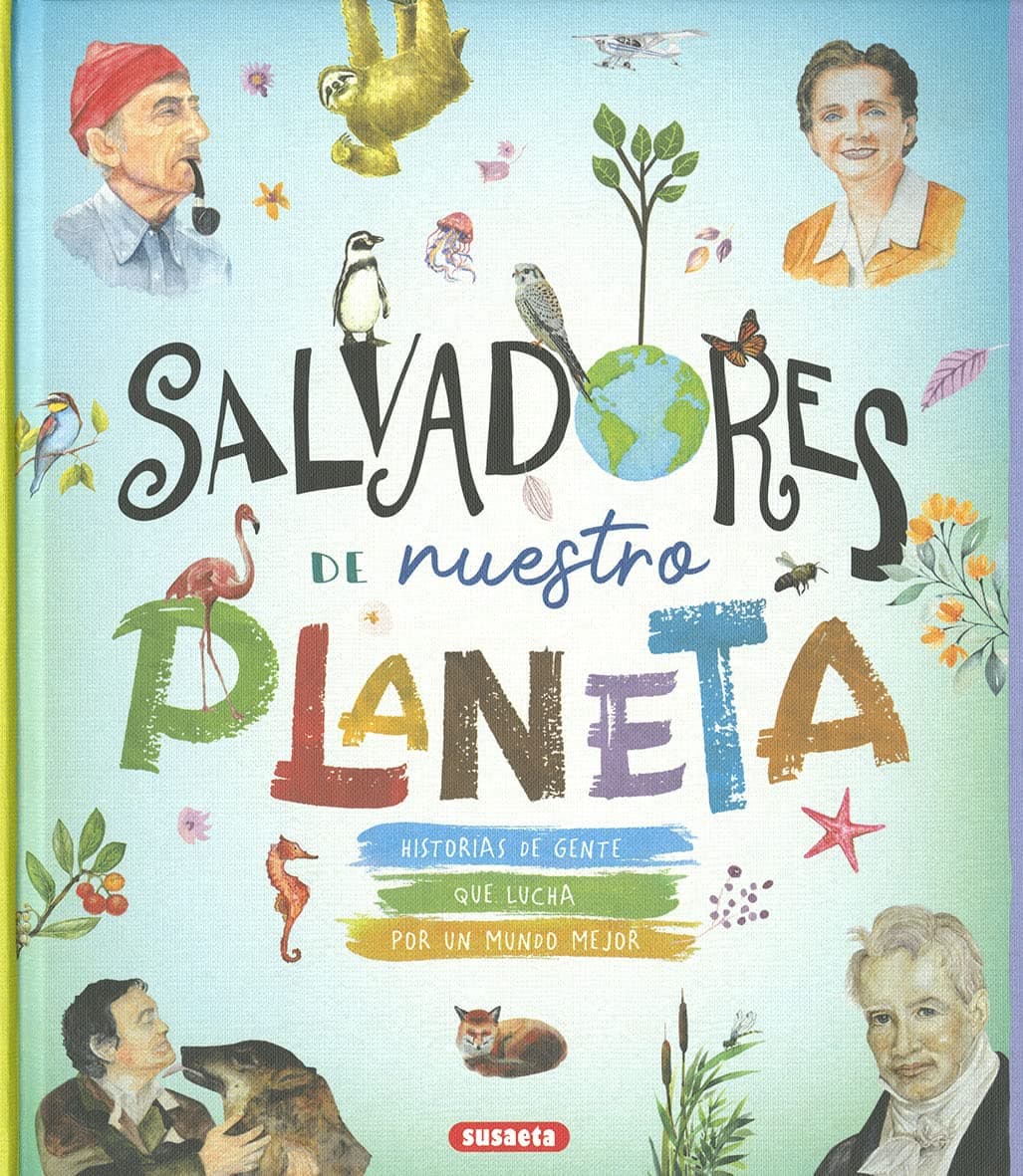 Portada de Salvadores de nuestro planeta (Protagonistas de la historia)