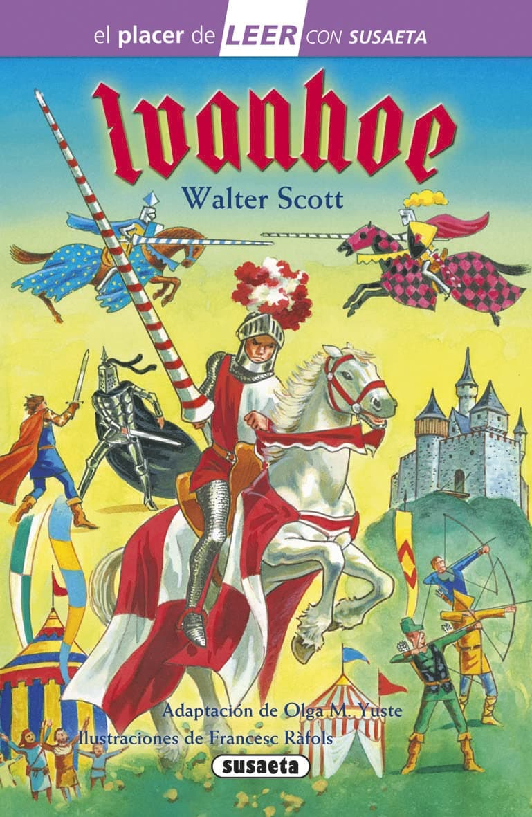 Portada de Ivanhoe (El placer de LEER con Susaeta - nivel 4)