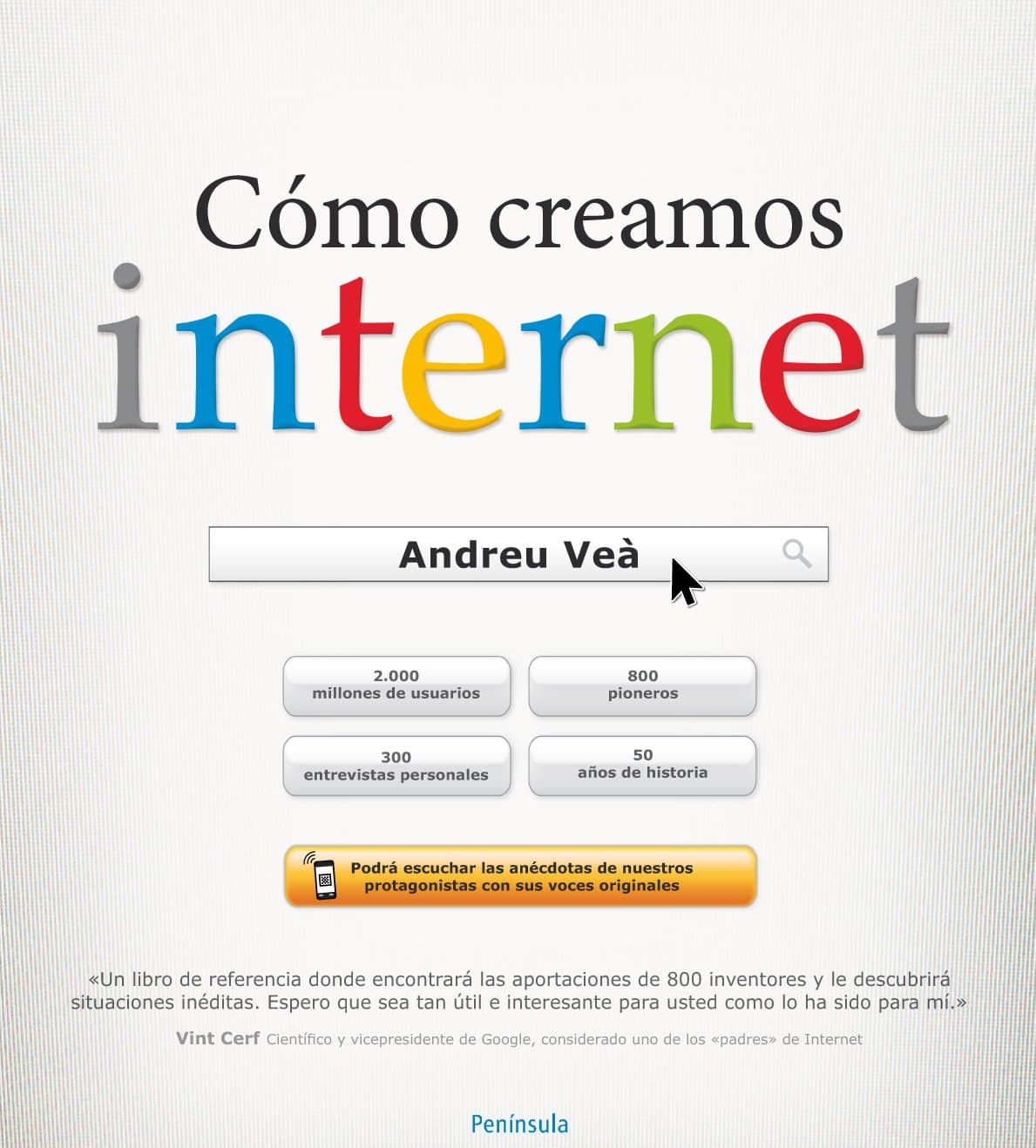 Portada de Cómo creamos internet (ATALAYA)