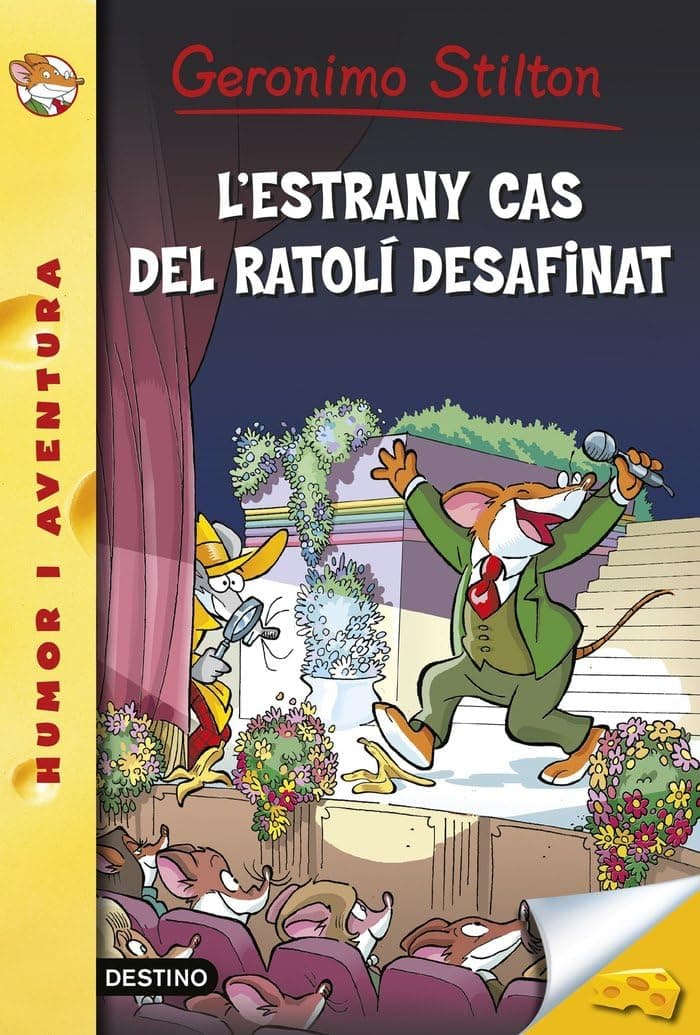 Portada de L'estrany Cas Del Ratolí Desafinat: Geronimo Stilton nº55: 55 (GERONIMO STILTON. ELS GROCS)
