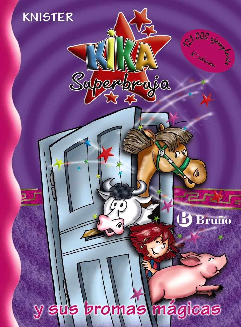 Portada de Kika Superbruja y sus bromas mágicas (Castellano - A PARTIR DE 8 AÑOS - PERSONAJES - Kika Superbruja)