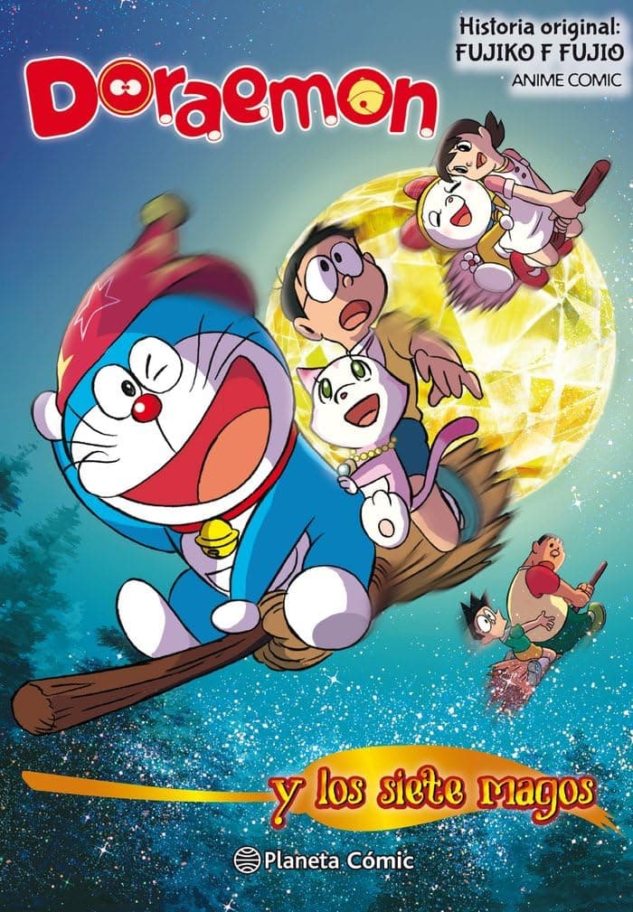 Portada de Doraemon y los siete magos (Manga Kodomo)