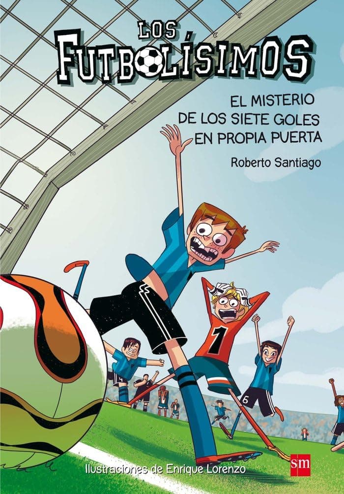 Portada de Los Futbolísimos 2: El misterio de los siete goles en propia puerta