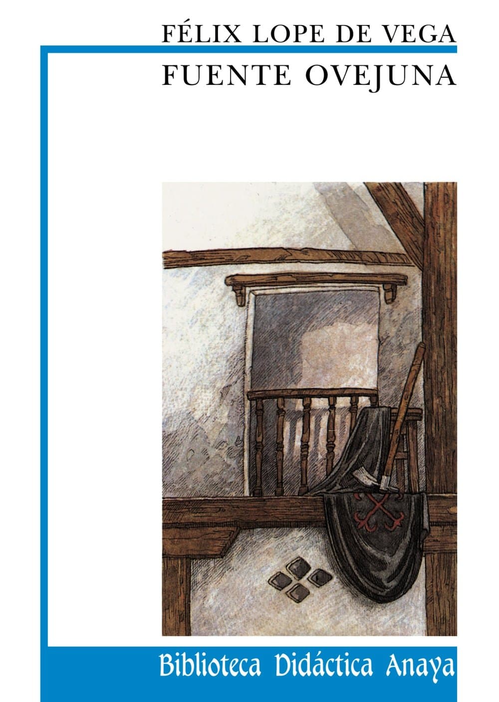 Portada de Fuente Ovejuna (Clásicos - Biblioteca Didáctica Anaya)