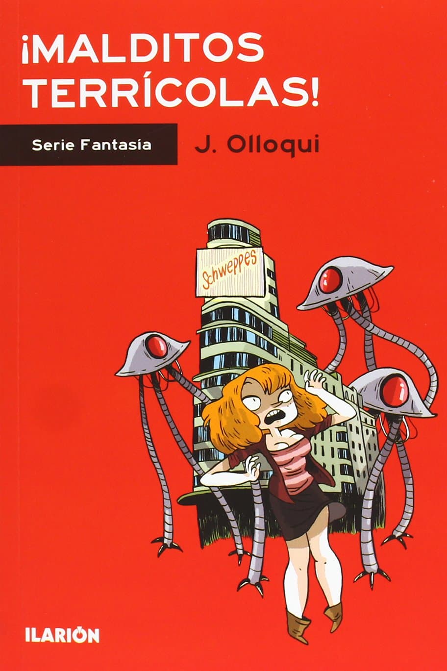 Portada de ¡Malditos Terrícolas! (Serie Fantasía)