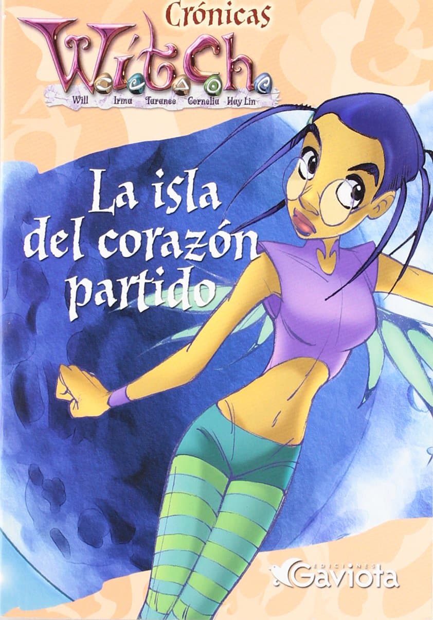 Portada de La isla del corazón partido (Crónicas W.I.T.C.H.)