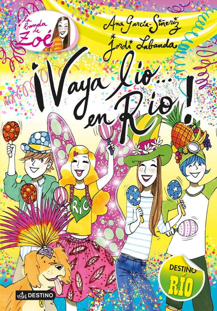 Portada de ¡Vaya lío... en Río!: La Banda de Zoé 8