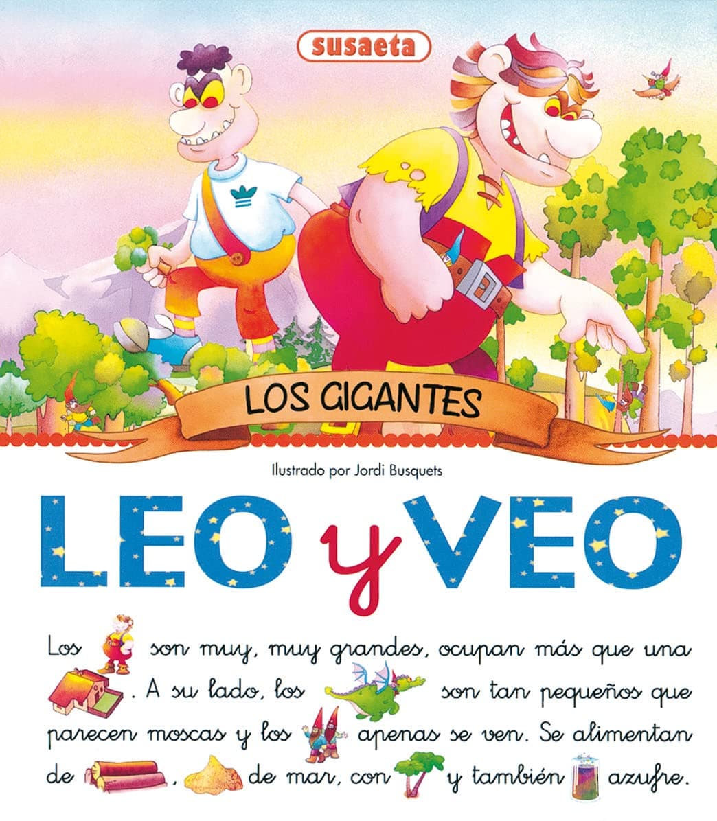 Portada de Leo Y Veo Los Gigantes