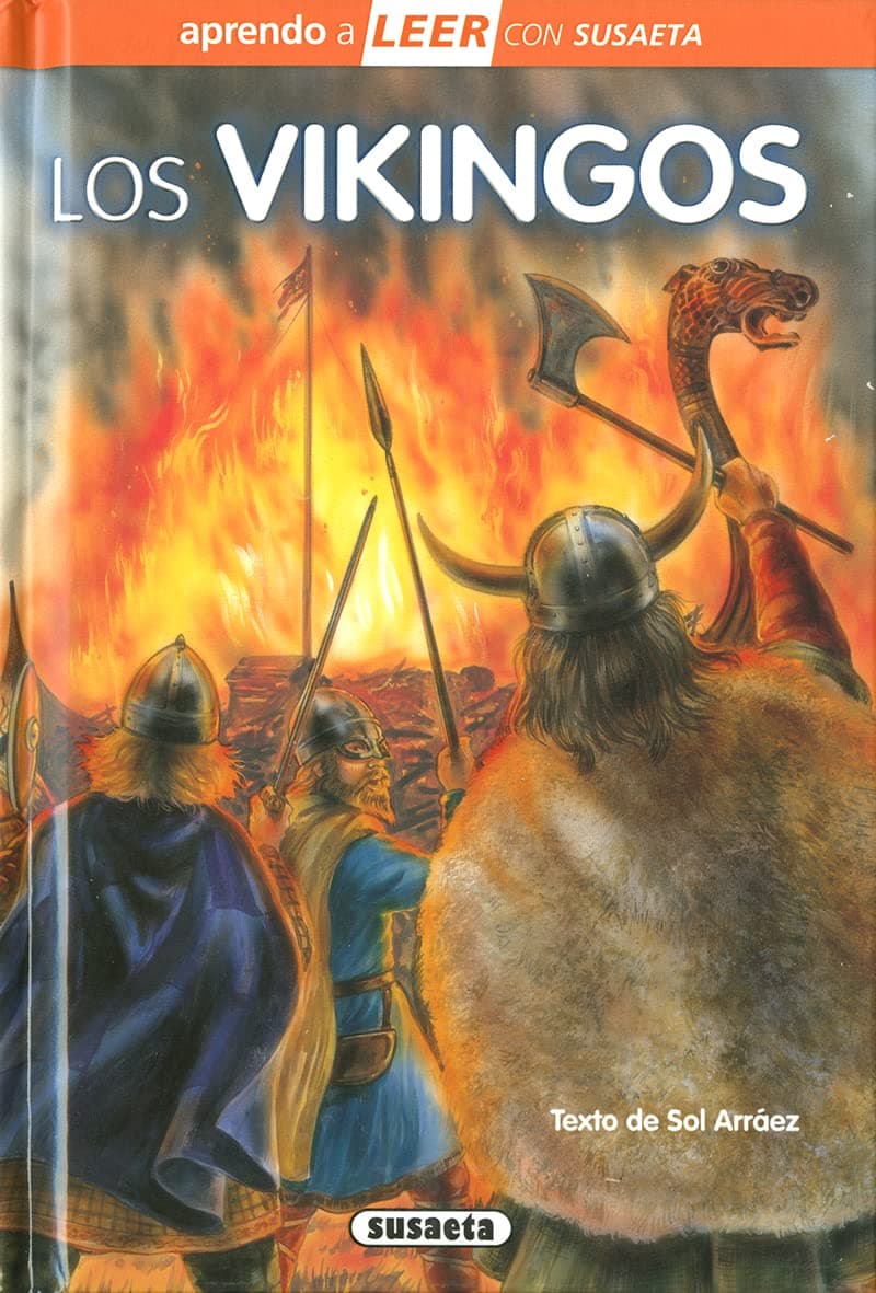Portada de Los vikingos (Aprendo a LEER con Susaeta - nivel 0)