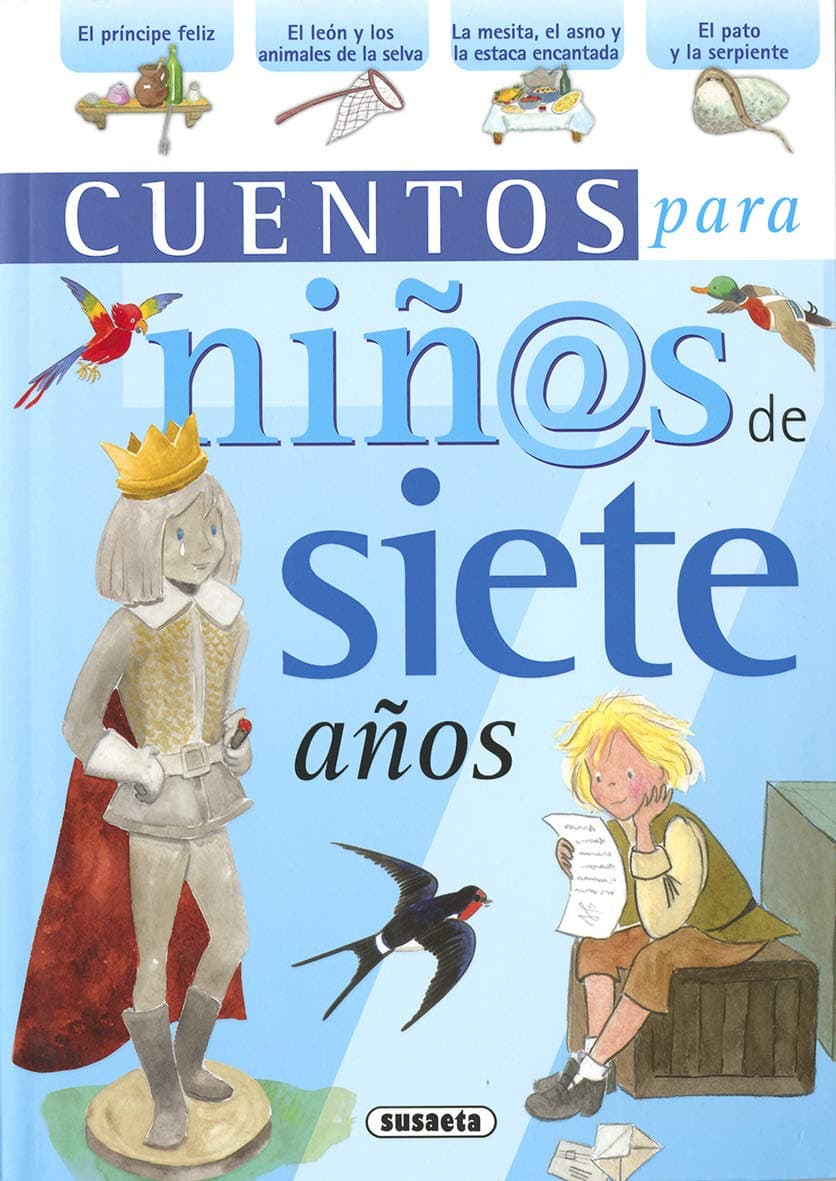 Portada de Cuentos para niñ@s de siete años
