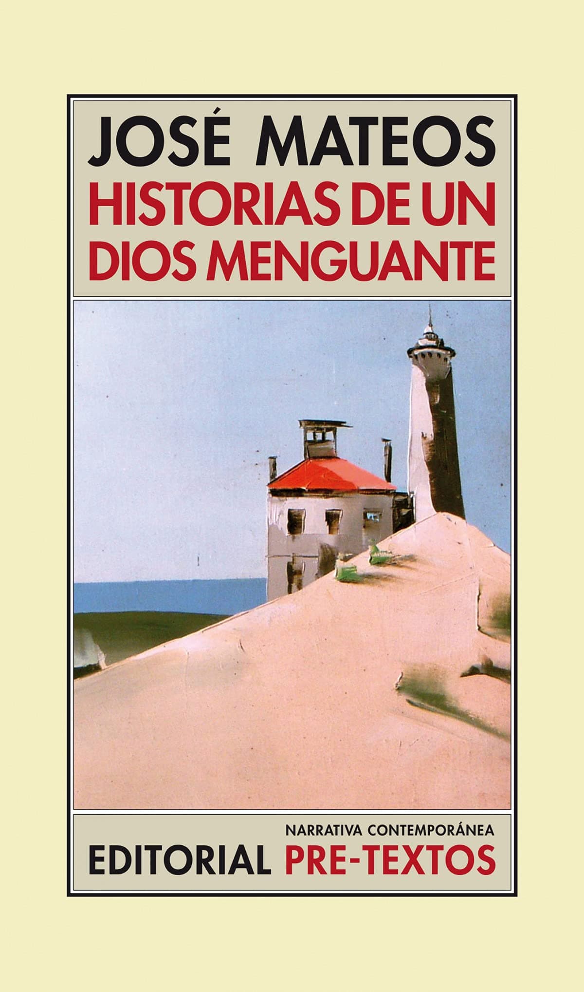 Portada de Historias de un Dios menguante (Narrativa Contemporánea)