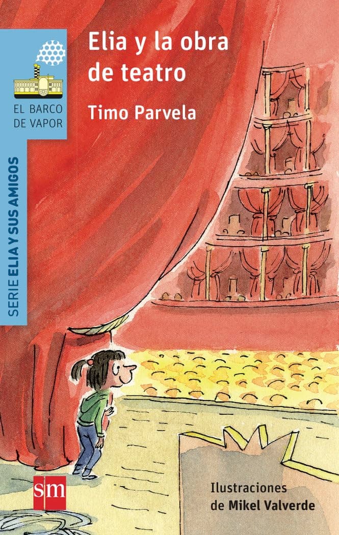 Portada de Elia y la obra de teatro (El Barco de Vapor Azul)