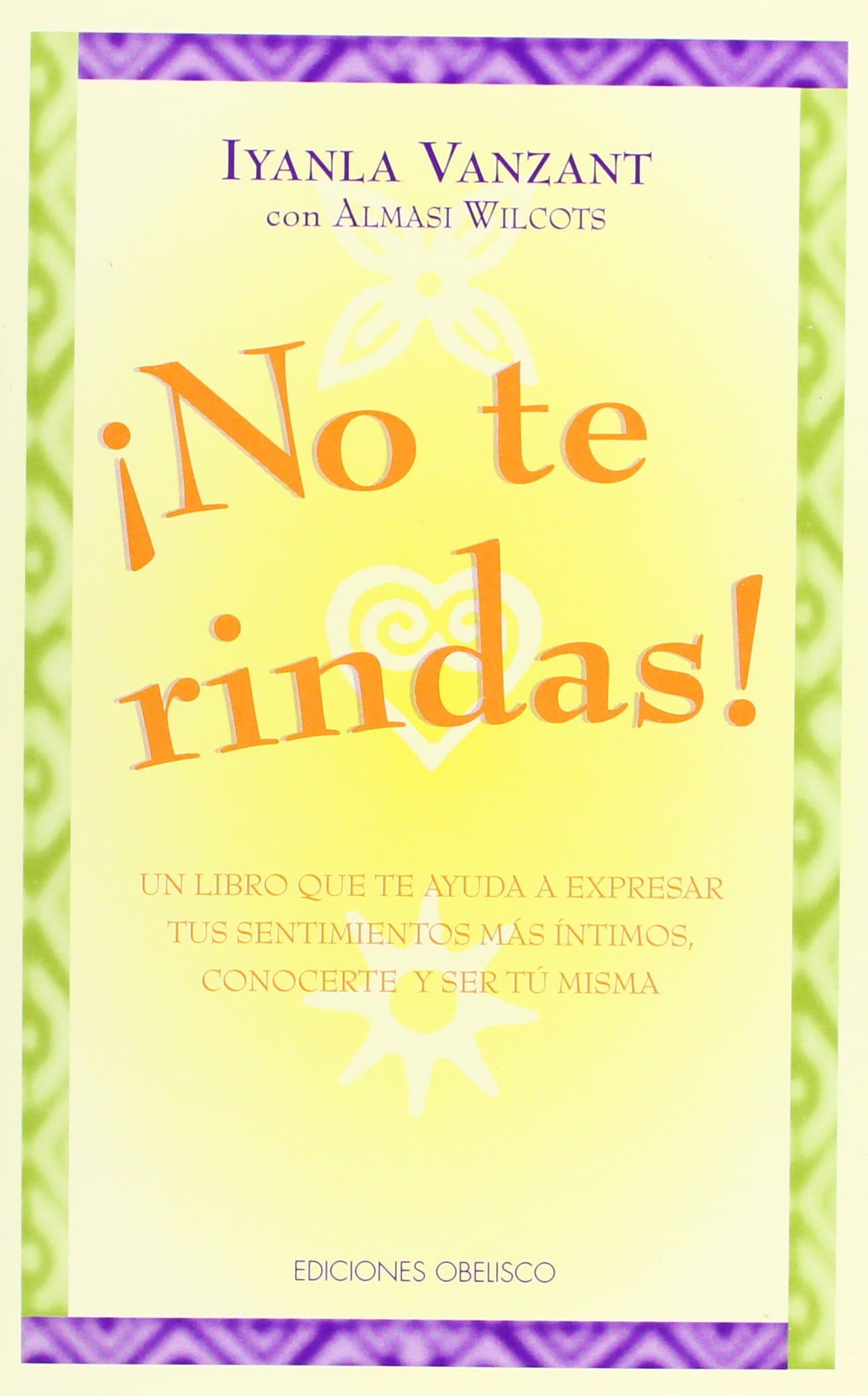 Portada de No te rindas