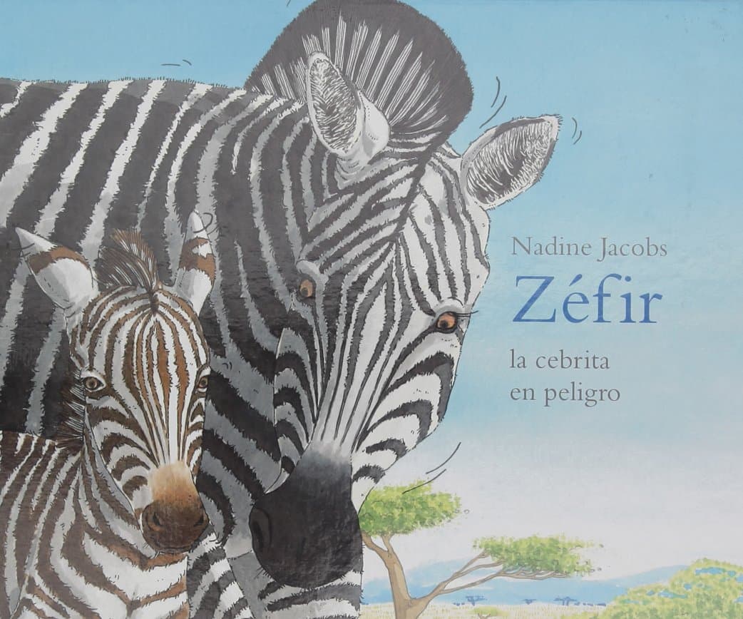 Portada de ZÉFIR, LA CEBRITA ENPELIGRO: Zephir - petit zebre en danger (CORIMBO)