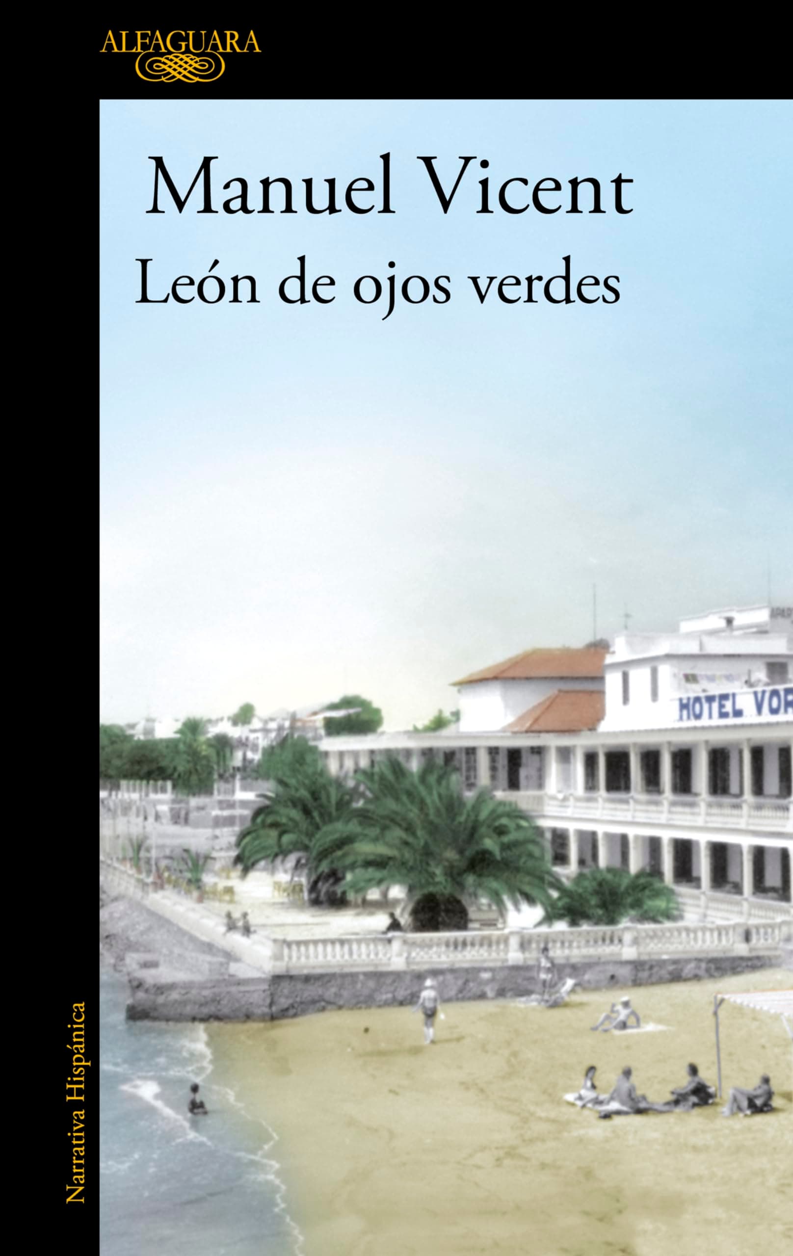 Portada de León de ojos verdes (Hispánica)